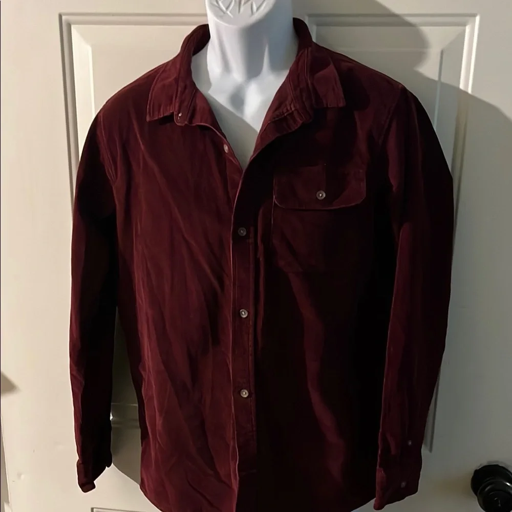 Boys Burgundy Shirt